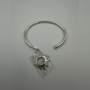 NWT Mark Circle of Friends Sun Sterling Silver Cuff Bracelet .925